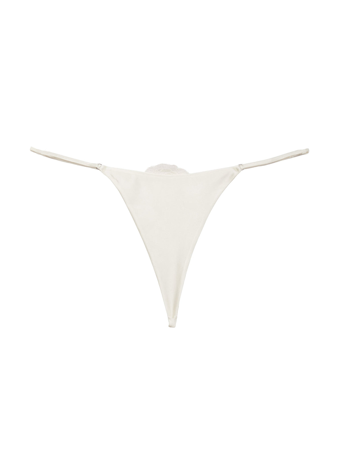 Ivory Rose Luxe V-String - Fleur du Mal