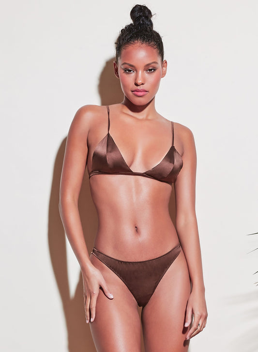 Cocoa Luxe Thong - Fleur du Mal