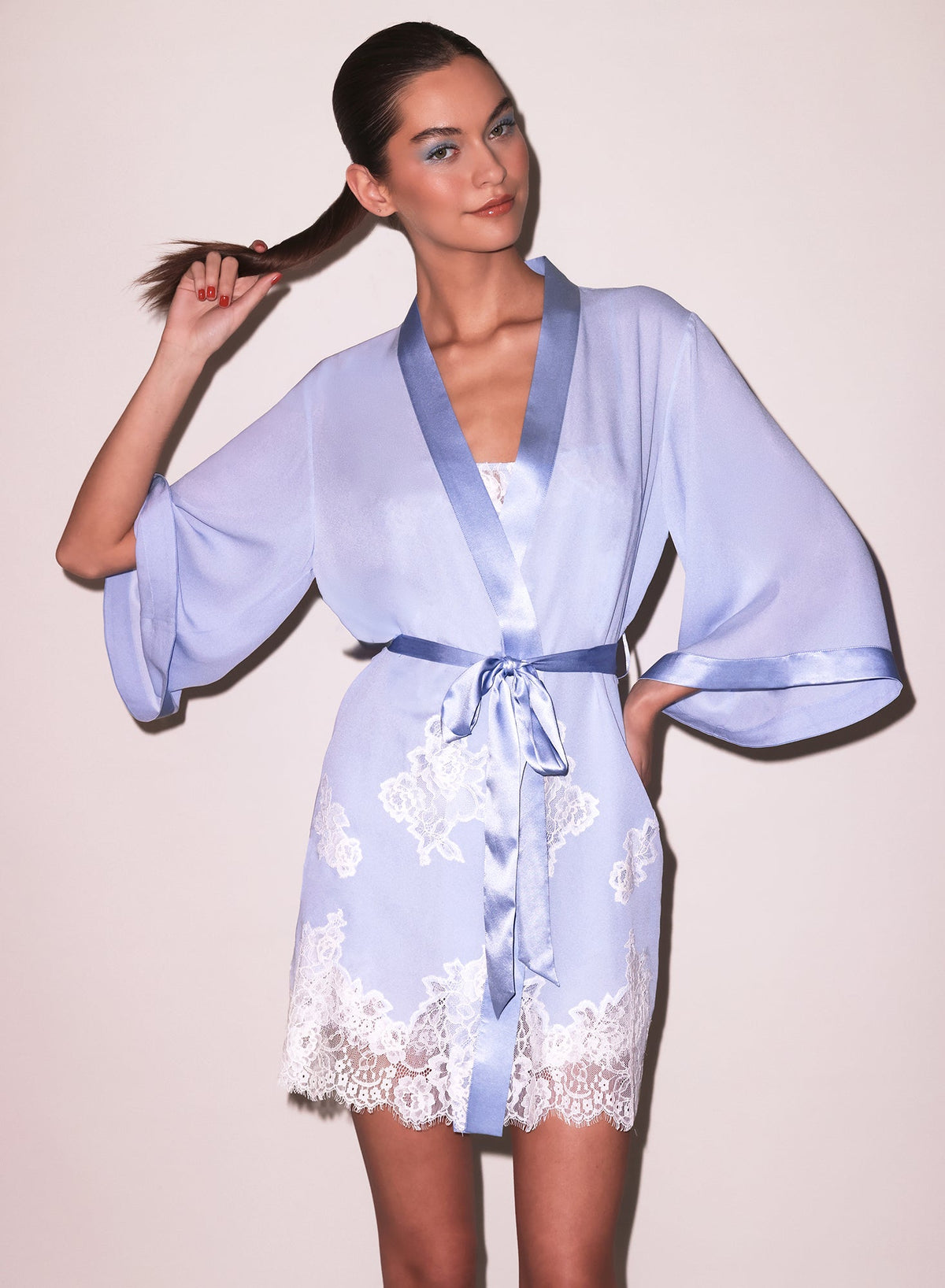 Cloud Juliet Lace Robe - Fleur du Mal