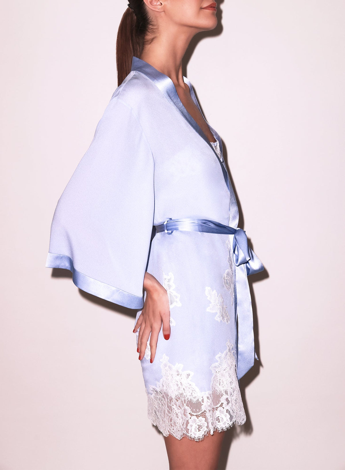 Cloud Juliet Lace Robe - Fleur du Mal