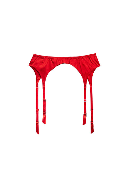 Red Luxe Classic Garter - Fleur du Mal