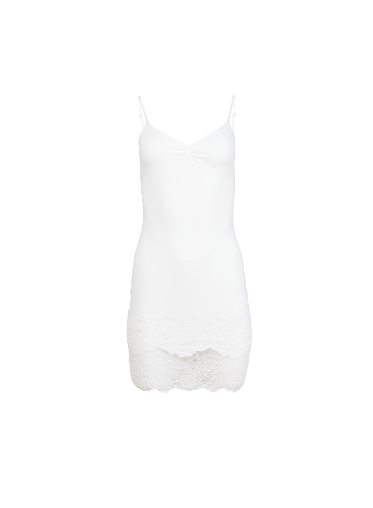 Ivory Organic Cotton Slip Dress - Fleur du Mal