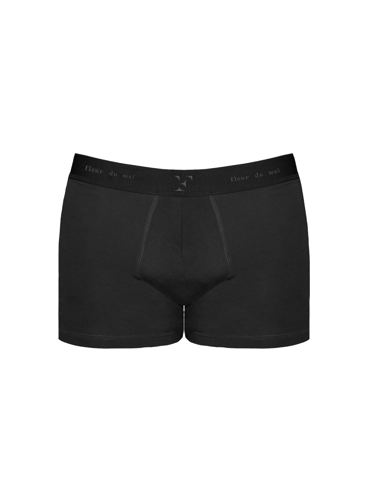 Black Men's Boxer Brief - Fleur du Mal
