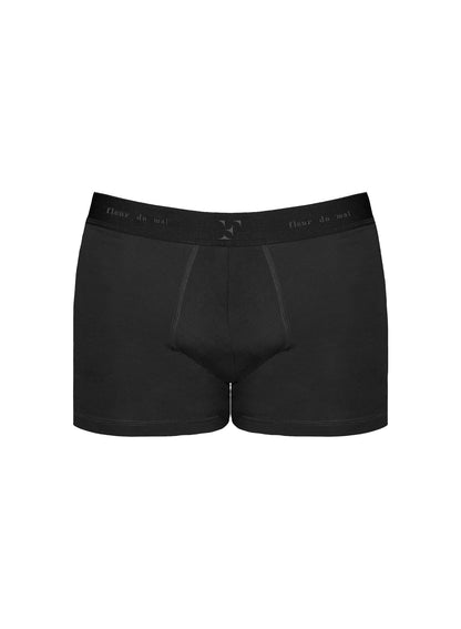 Black Men's Boxer Brief - Fleur du Mal
