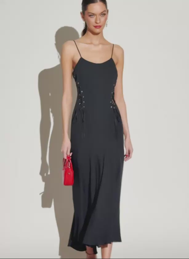 Black Gia Gown - Fleur du Mal