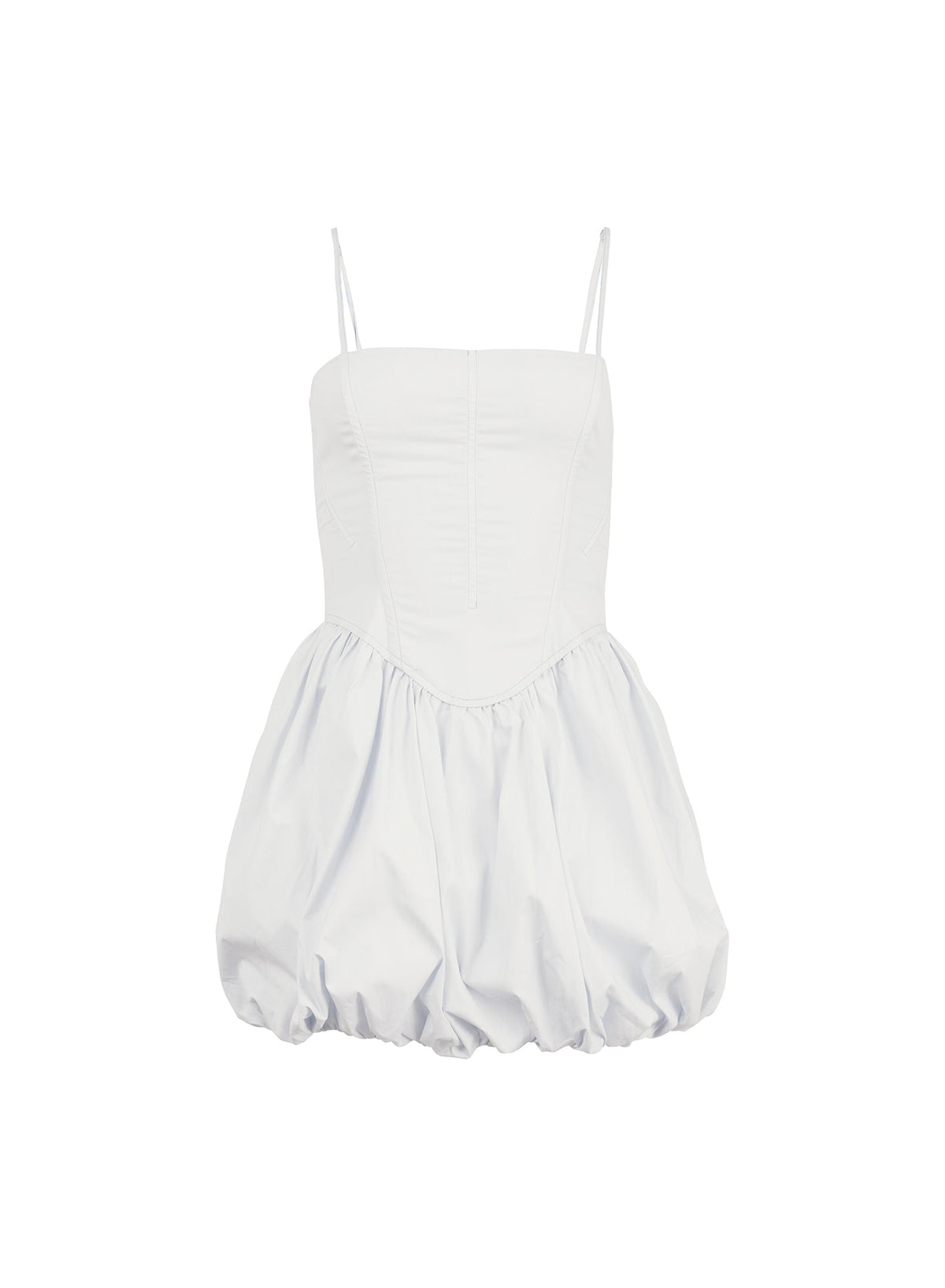 White Poplin Bubble Dress - Fleur du Mal