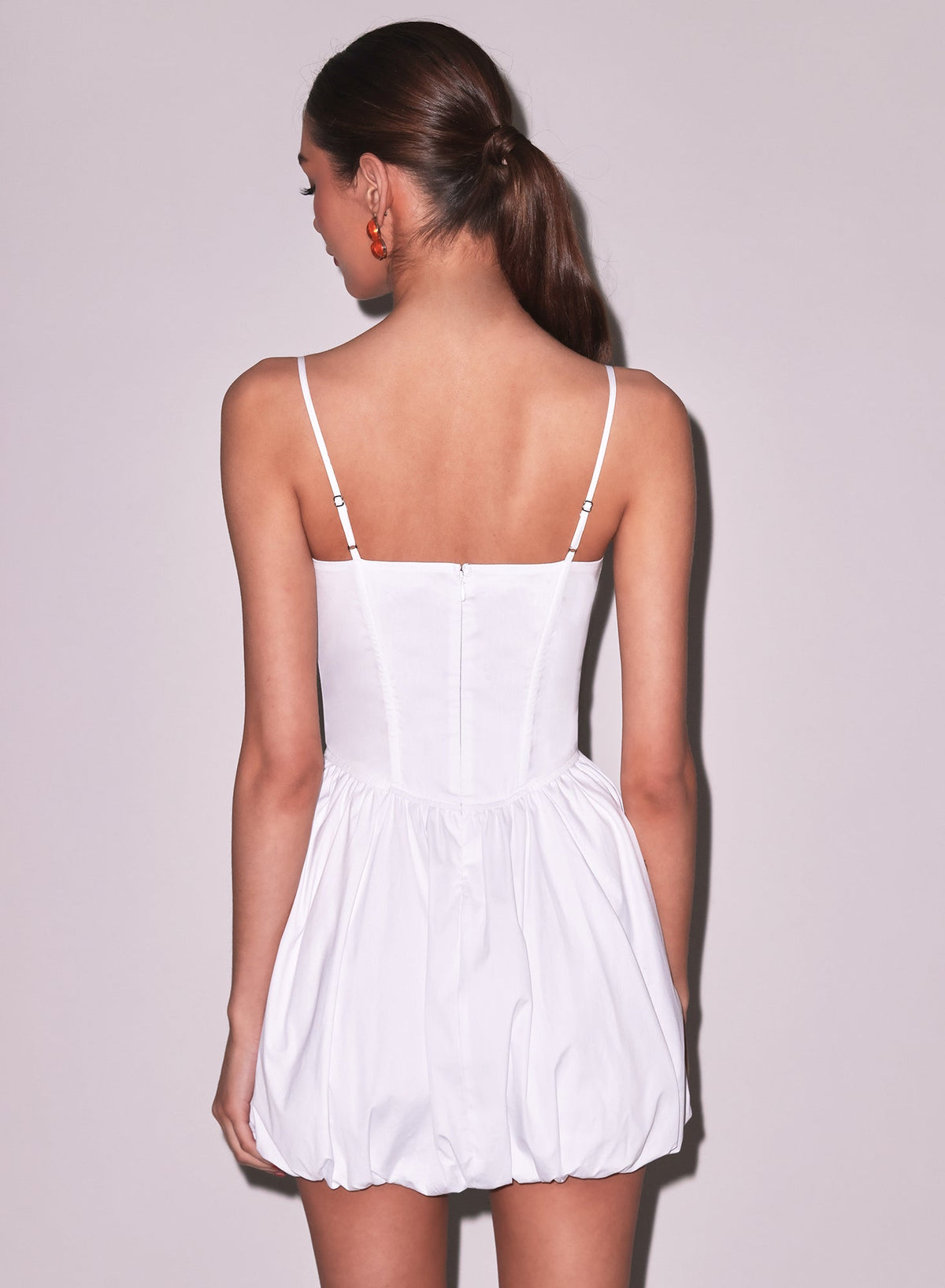 White Poplin Bubble Dress - Fleur du Mal