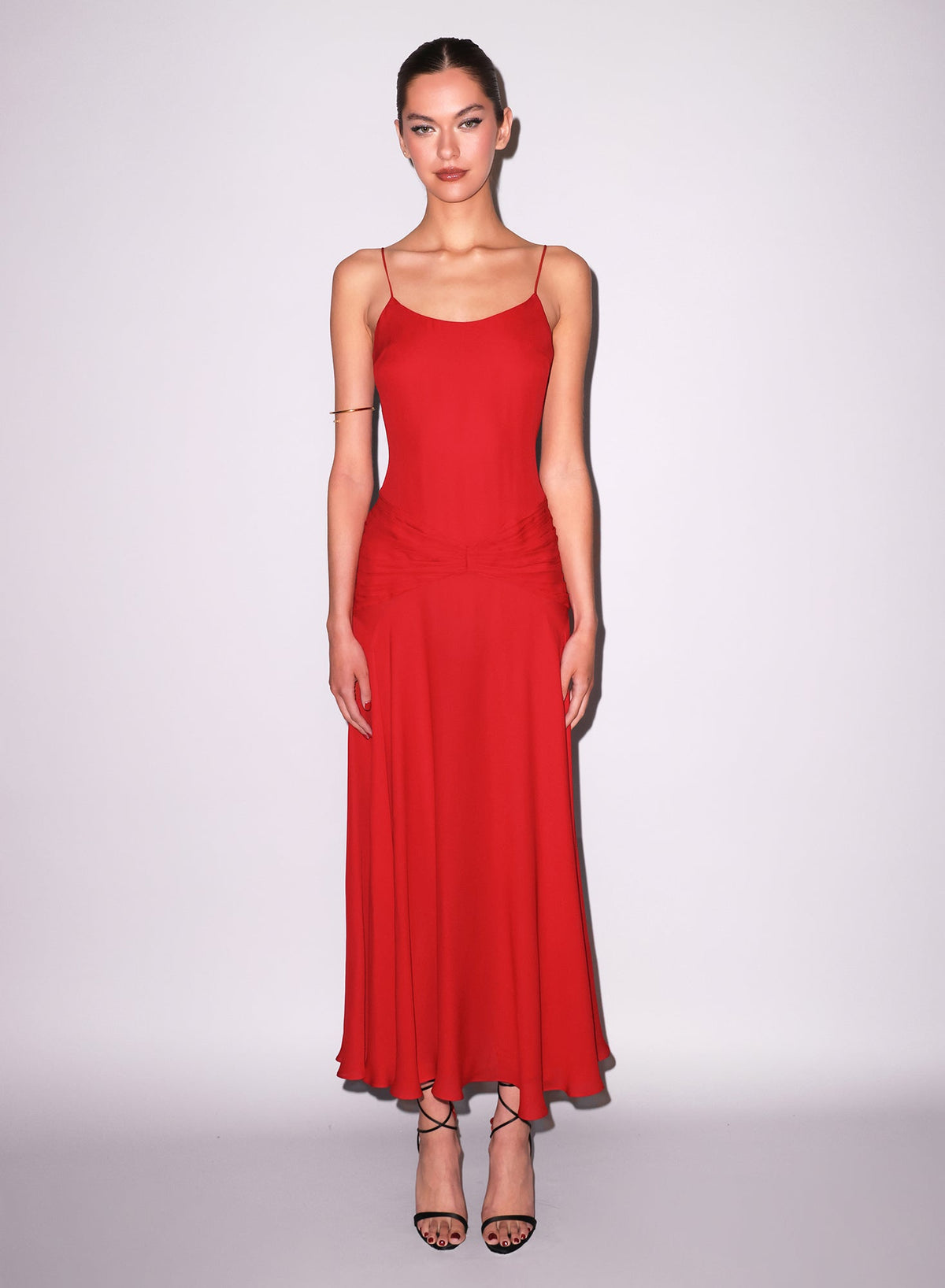 Red Nina Maxi Dress - Fleur du Mal