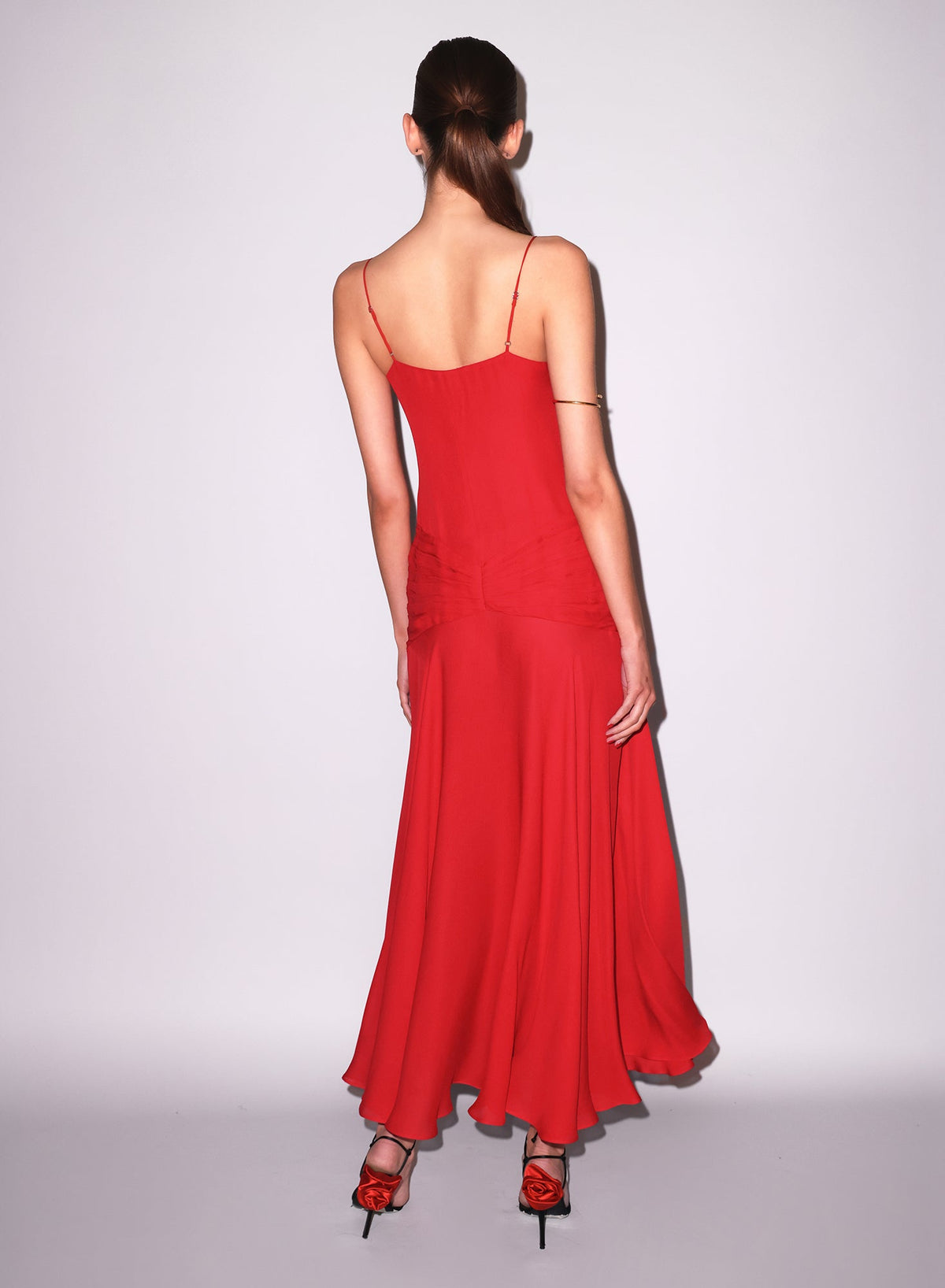 Red Nina Maxi Dress - Fleur du Mal