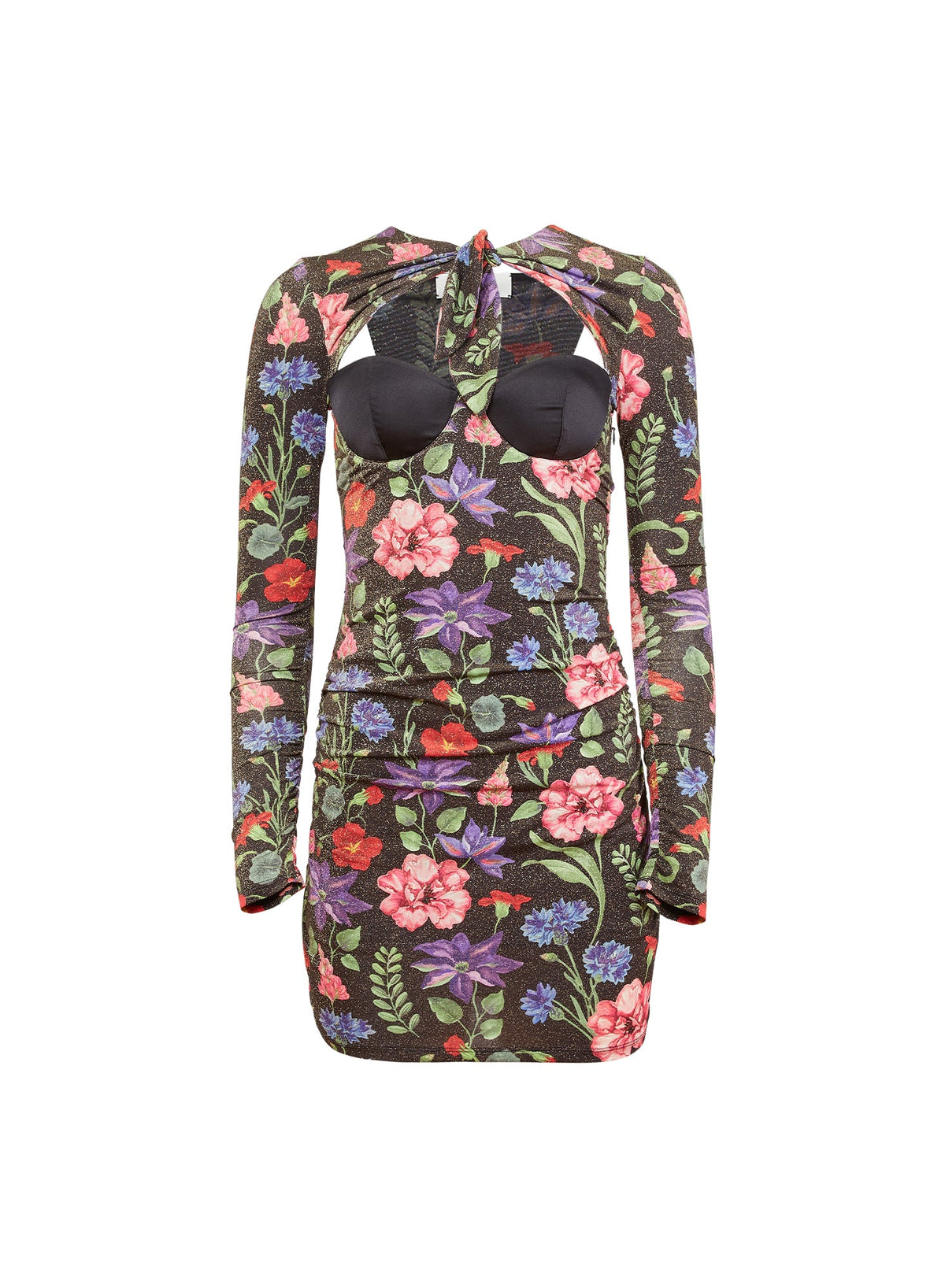 Wildflower Print Wildfleur Balconette Dress - Fleur du Mal