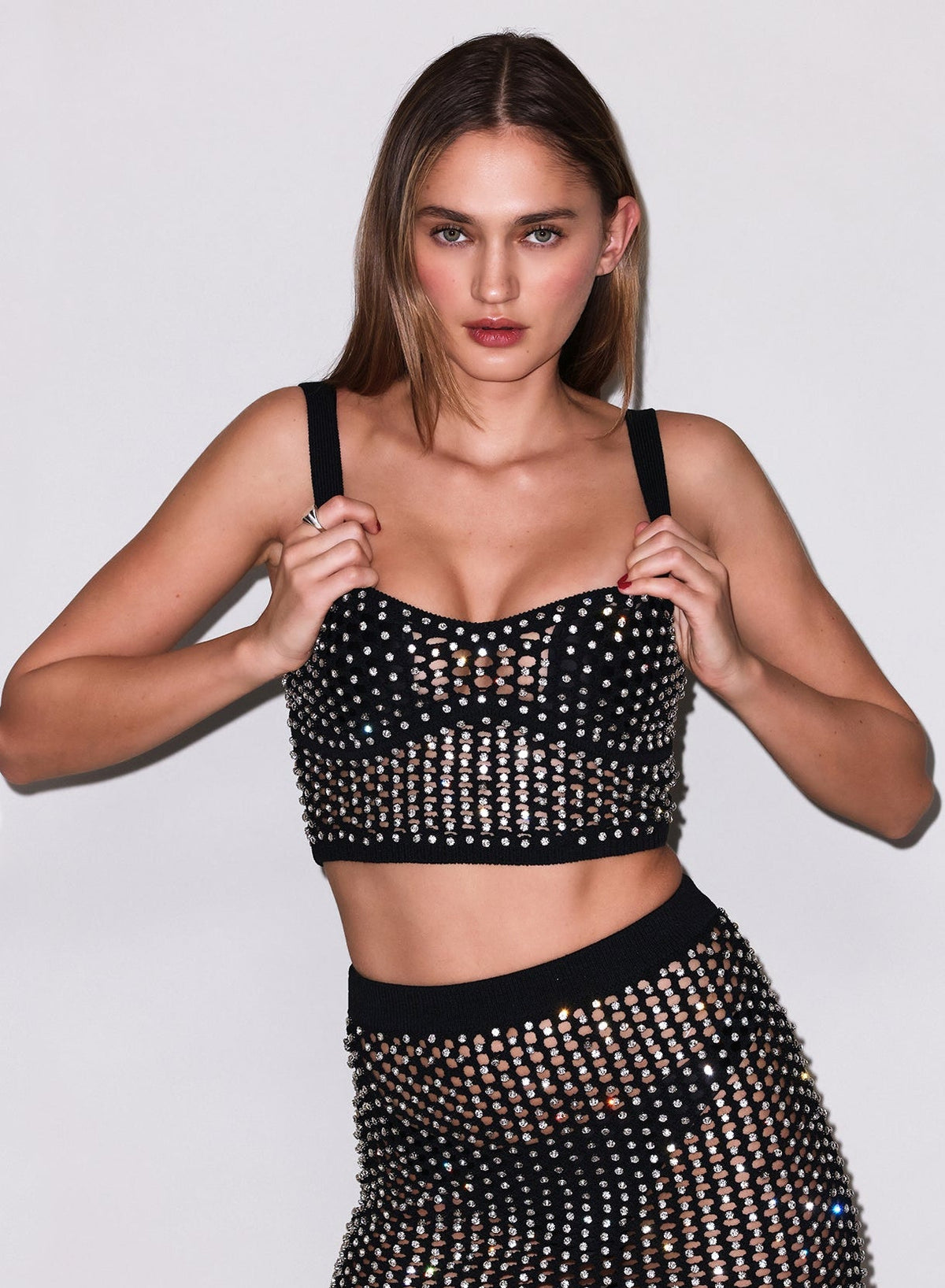 Black Spotlight Mini Skirt - Fleur du Mal