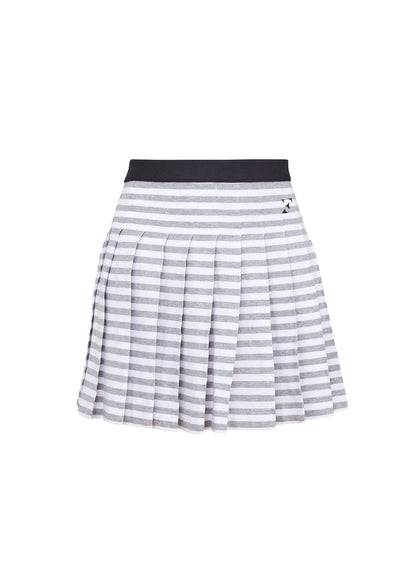 Stone Stripe Ivy Pleated Skirt - Fleur du Mal
