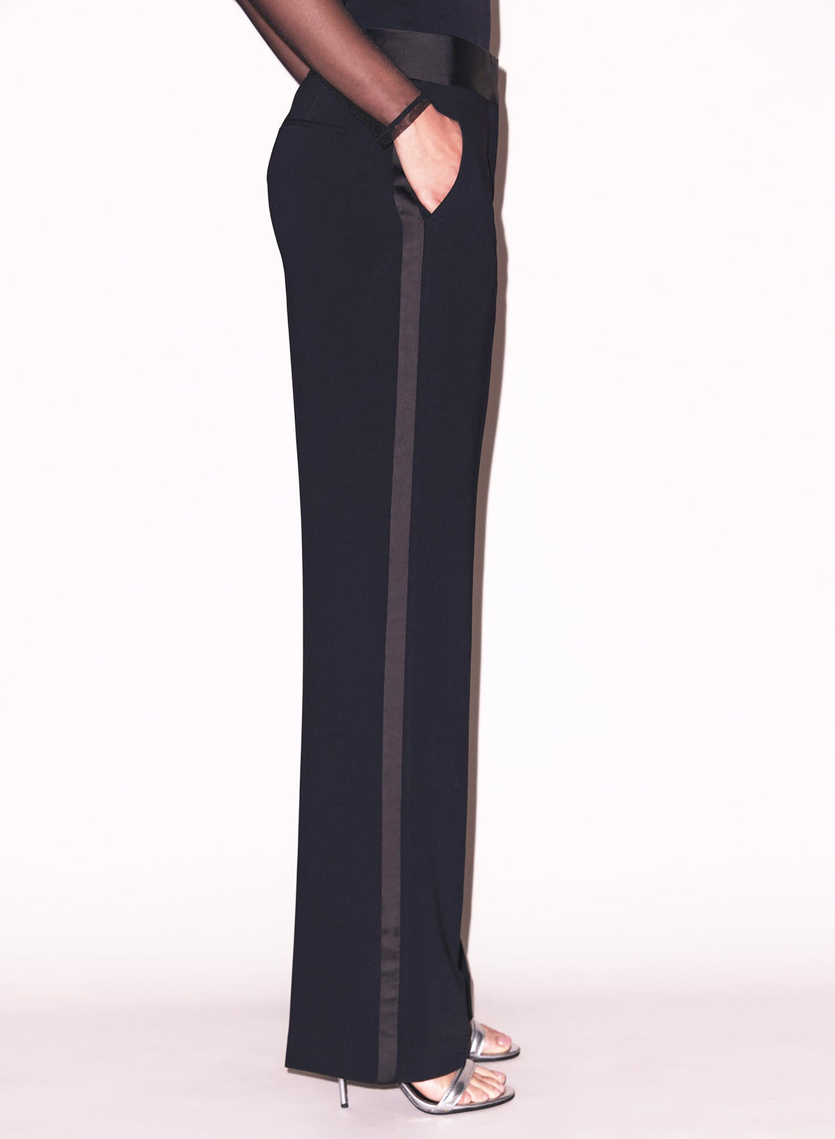 Black Tuxedo Pant - Fleur du Mal