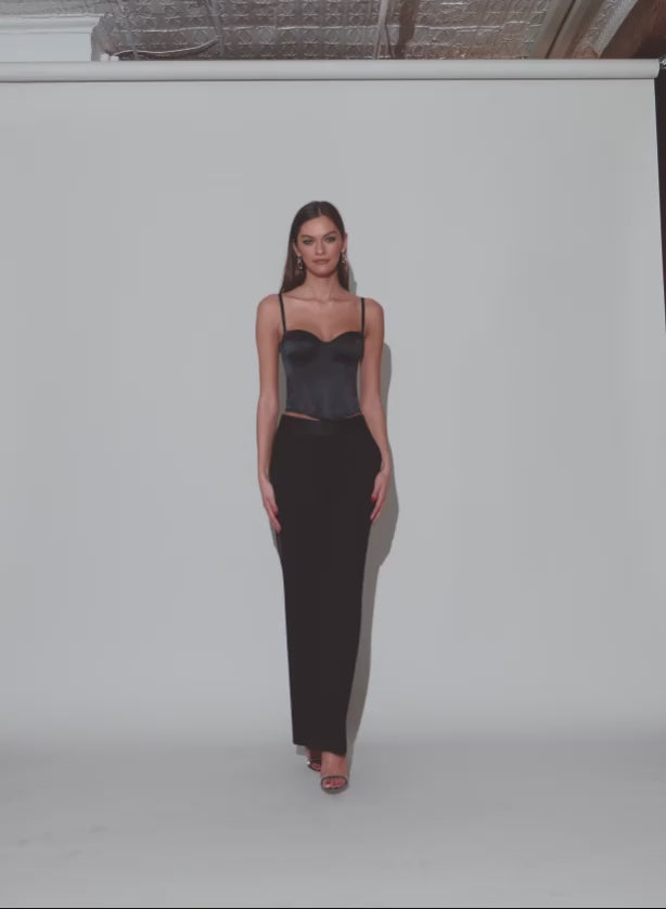 Black Tuxedo Pant - Fleur du Mal
