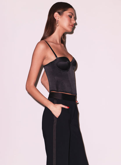 Black Tuxedo Pant - Fleur du Mal