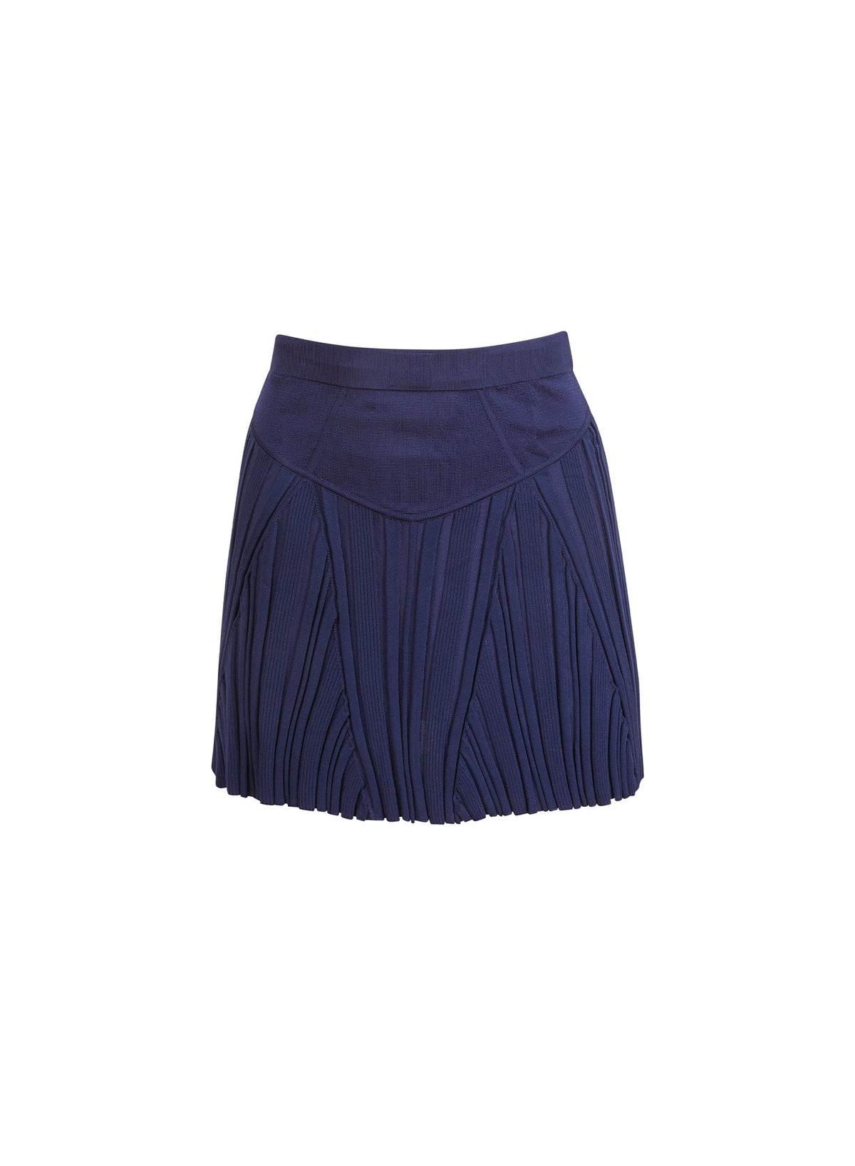 Night Sky Rib Flared Skirt - Fleur du Mal