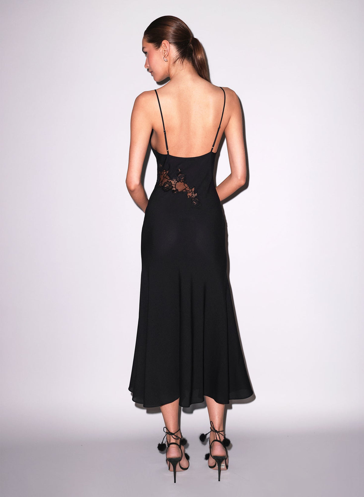 Black Juliet Lace Maxi Dress - Fleur du Mal