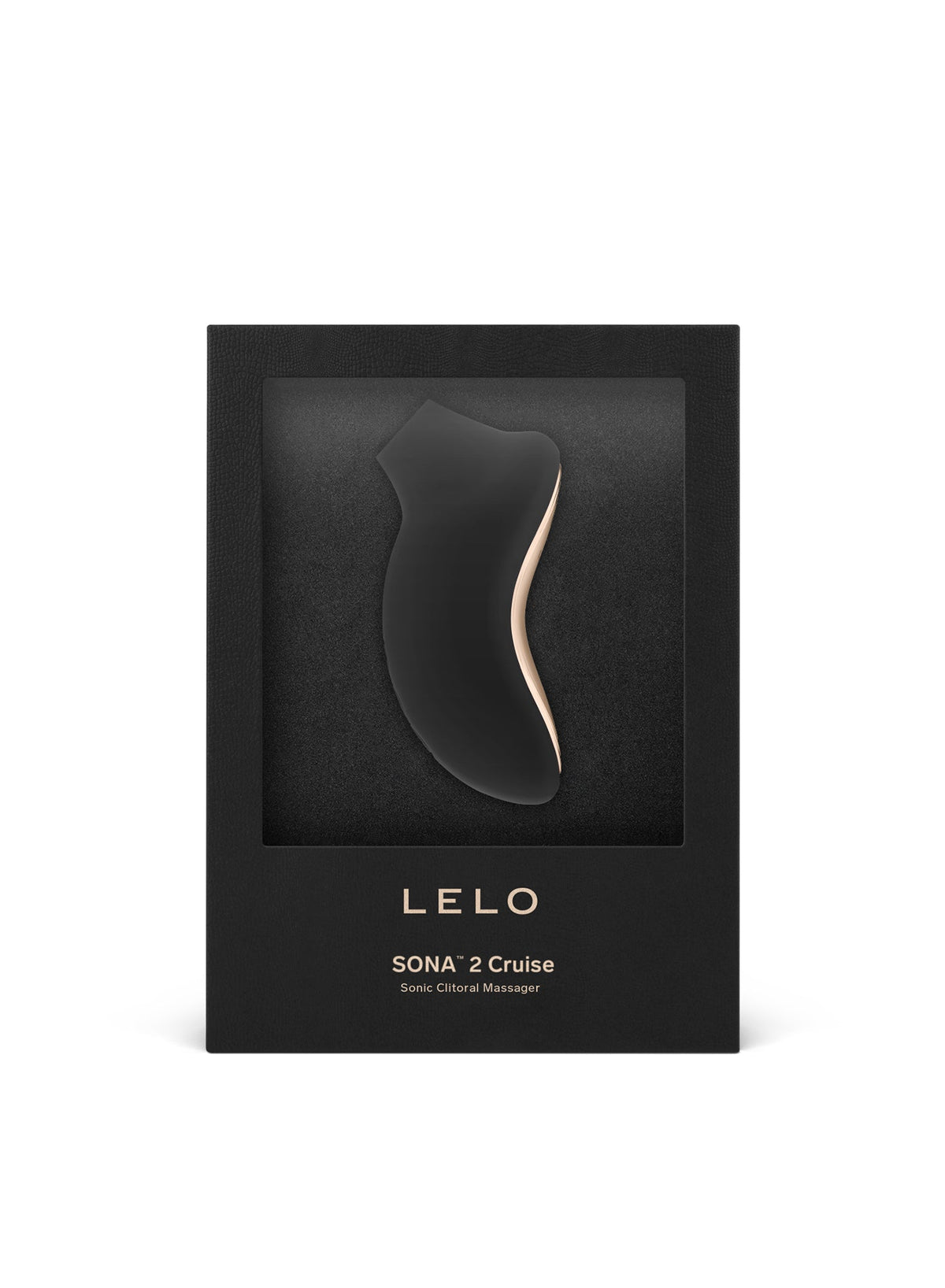Black Lelo Sona 2 Cruise Clitoral Messager - Fleur du Mal