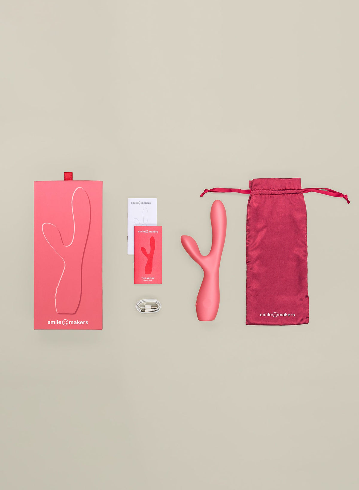 Pink Smile Makers The Artist Massager - Fleur du Mal