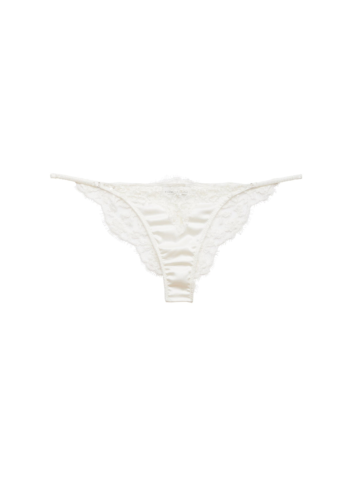 Ivory Daphne Lace Cheeky - Fleur du Mal