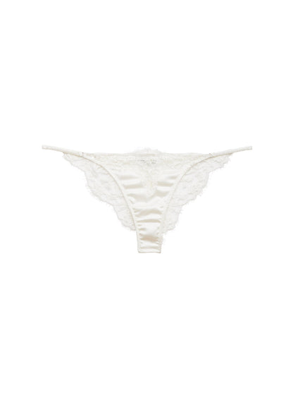 Ivory Daphne Lace Cheeky - Fleur du Mal