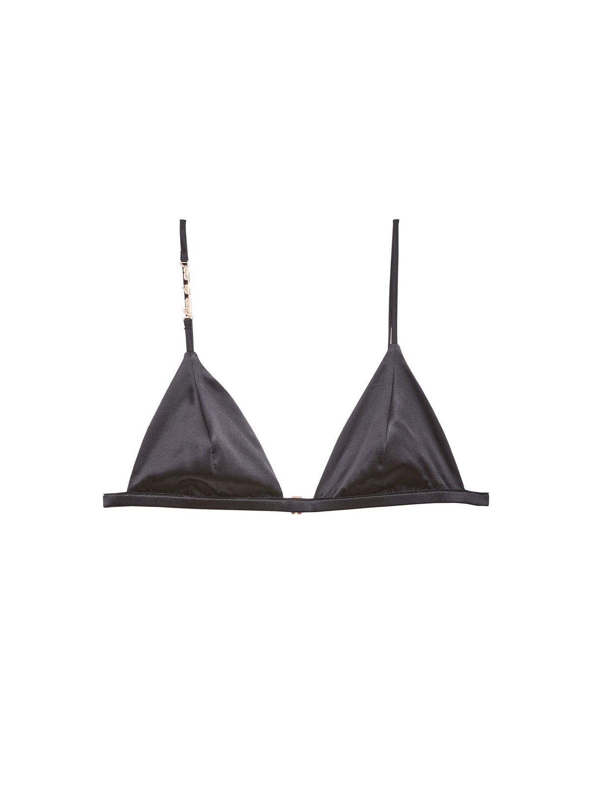 Black Fleur du Luxe Triangle Bra - Fleur du Mal