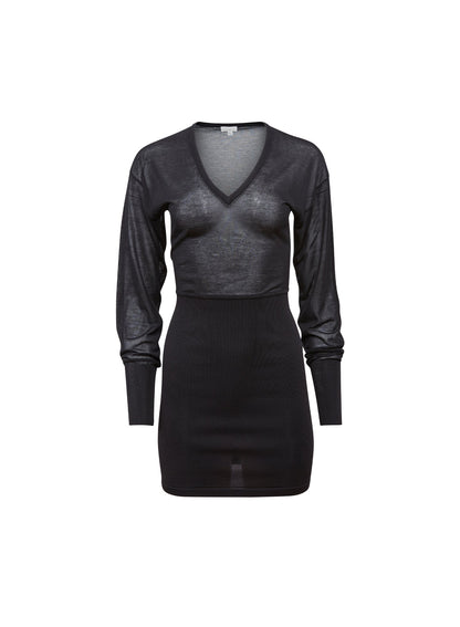 Black Kate Mini Dress - Fleur du Mal