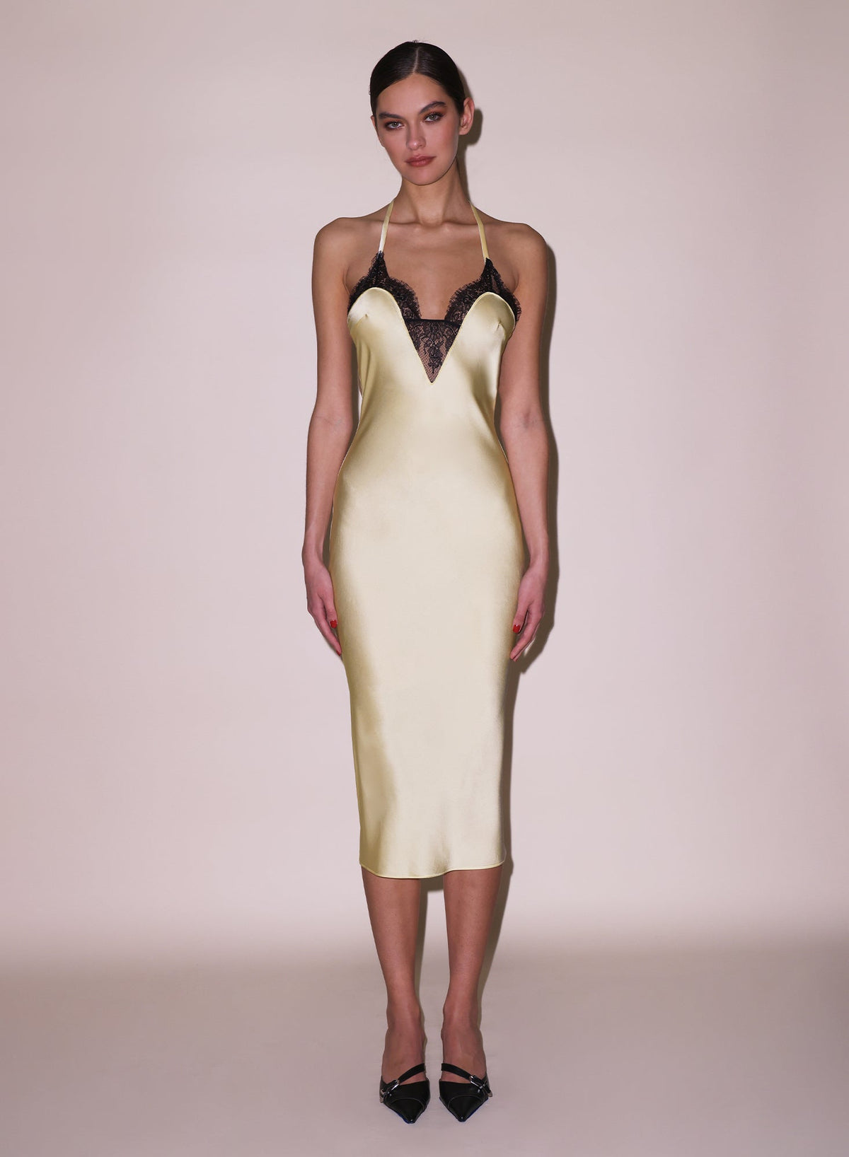 Buttercream Buckle T-Strap Dress - Fleur du Mal