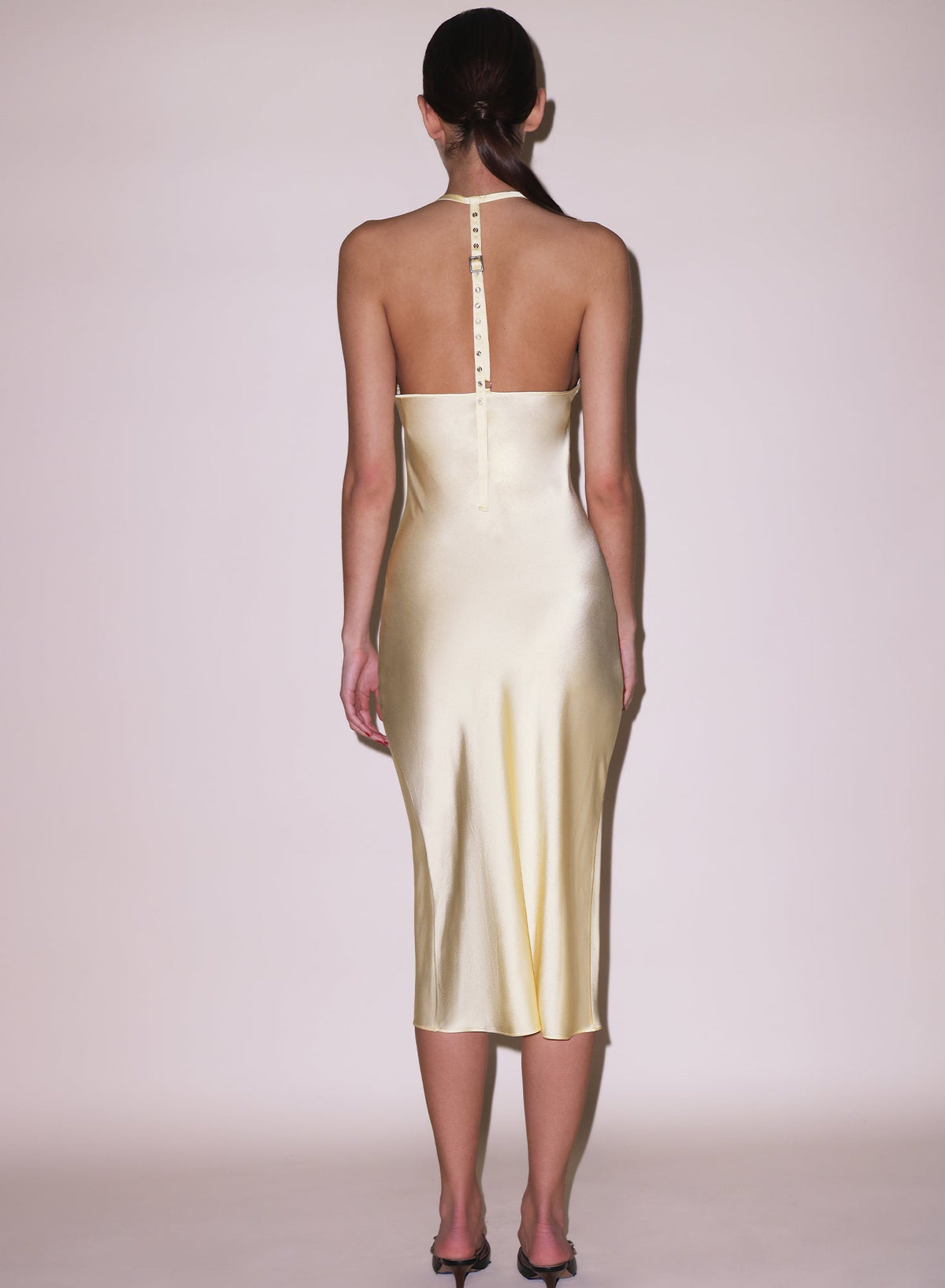 Buttercream Buckle T-Strap Dress - Fleur du Mal