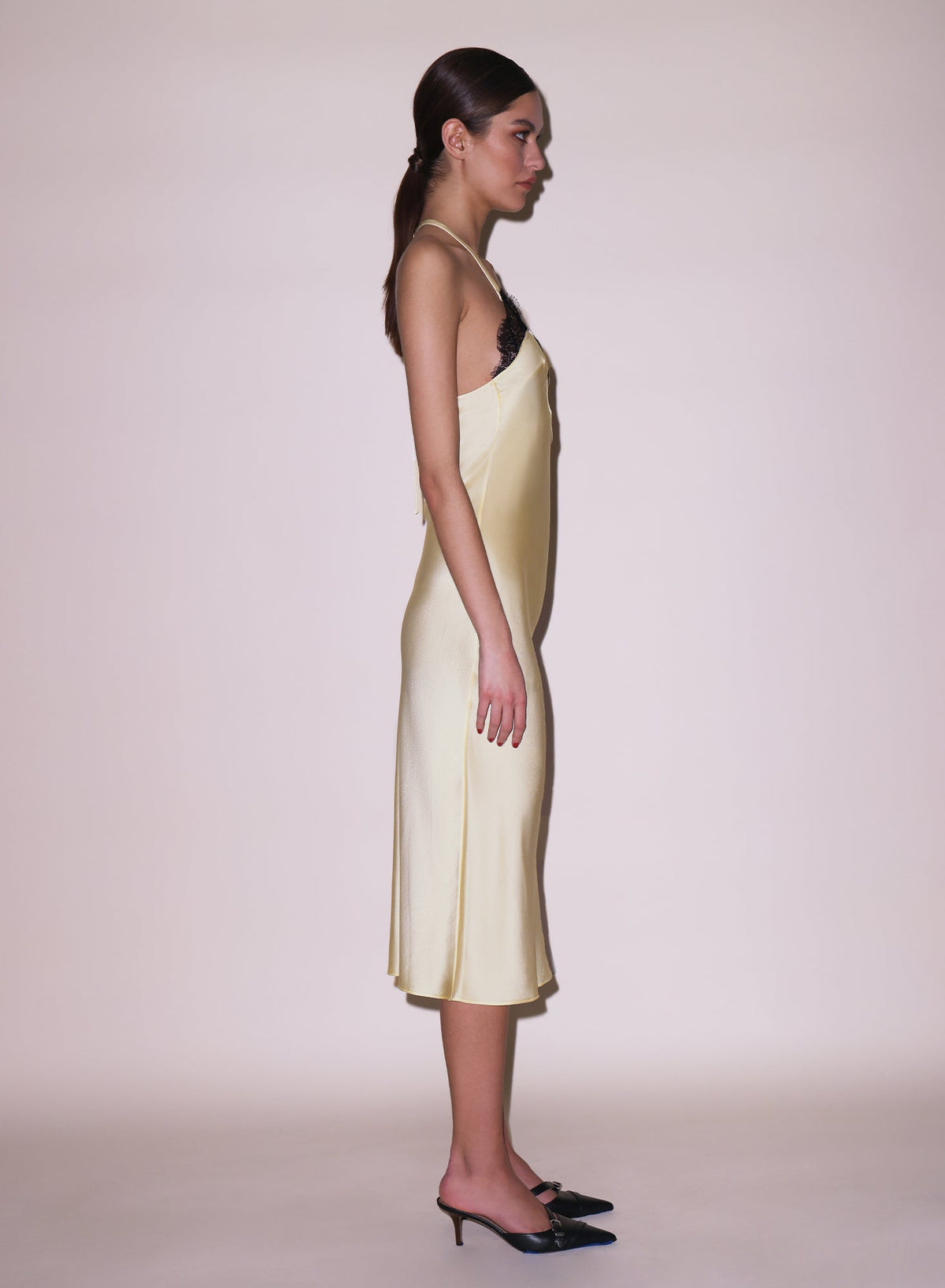 Buttercream Buckle T-Strap Dress - Fleur du Mal