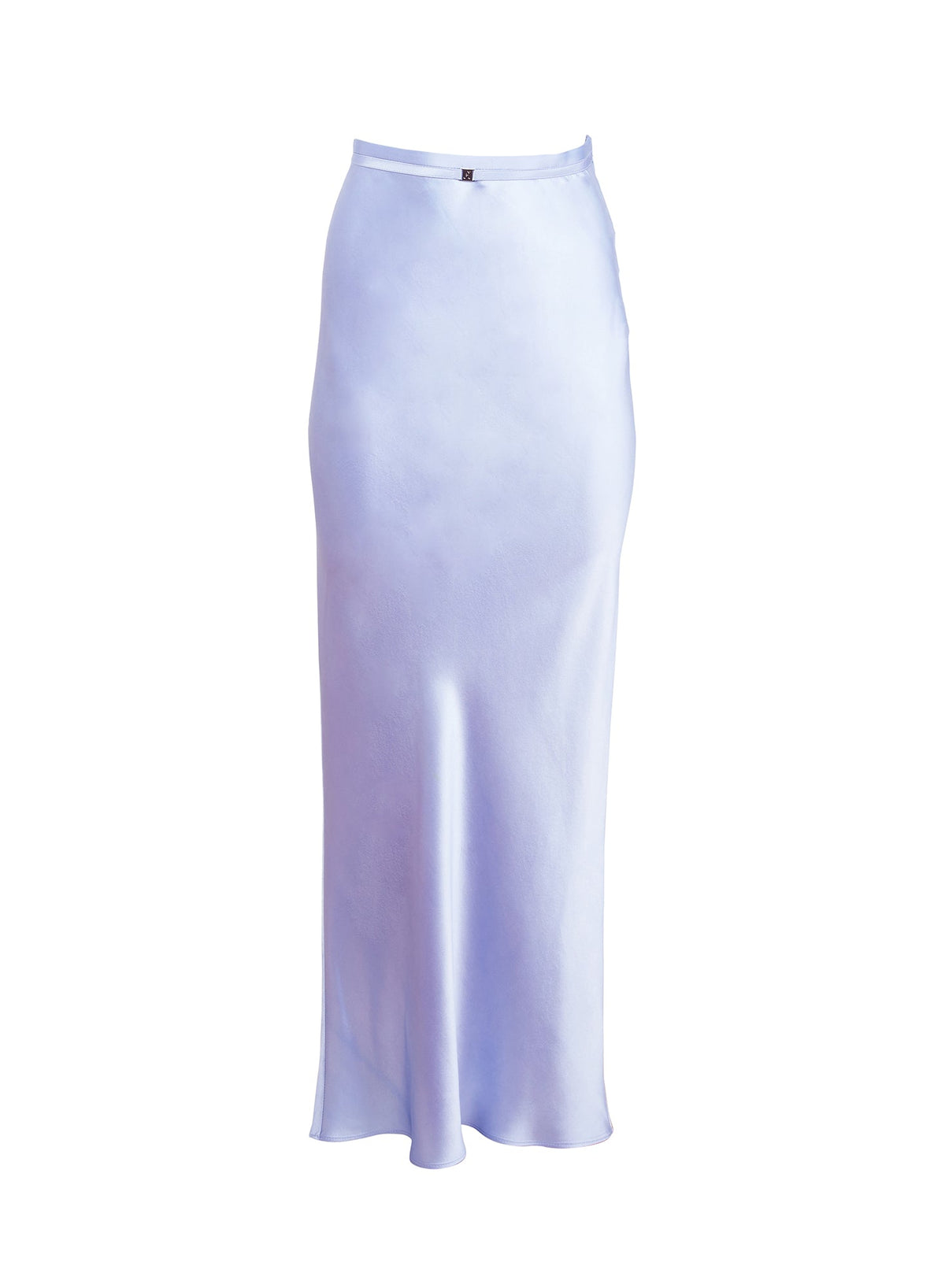 Pastel Sky Silk Bias Skirt - Fleur du Mal