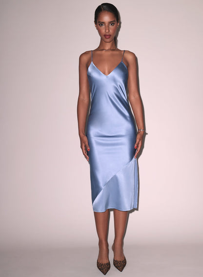 Silk Bias Slip Dress - Fleur du Mal