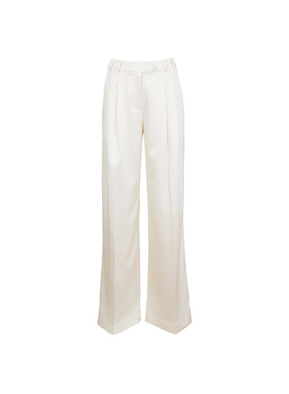 Vanilla Satin Trouser - Fleur du Mal