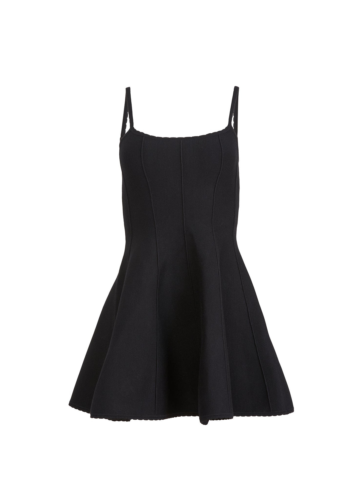 Black Flared Corset Dress Best Dress - Fleur du Mal