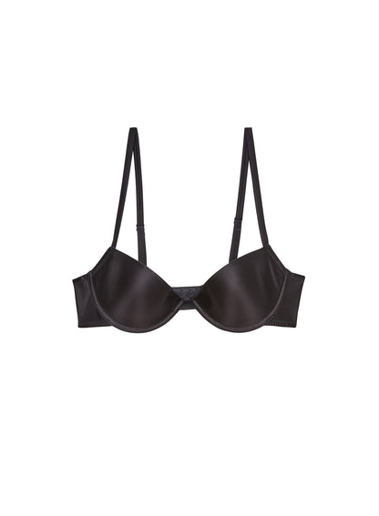 Black Le Gloss T-Shirt Bra - Fleur du Mal
