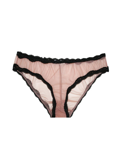 Petal Pink Sheer Tulle Bikini - Fleur du Mal