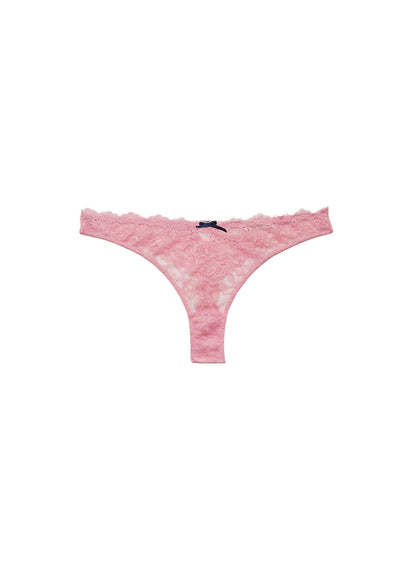 Pink Lady Bianca Lace Thong - Fleur du Mal