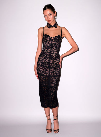 Black Lace Collar - Fleur du Mal
