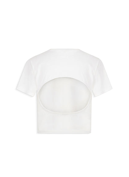 White Cool Down Tee - Fleur du Mal