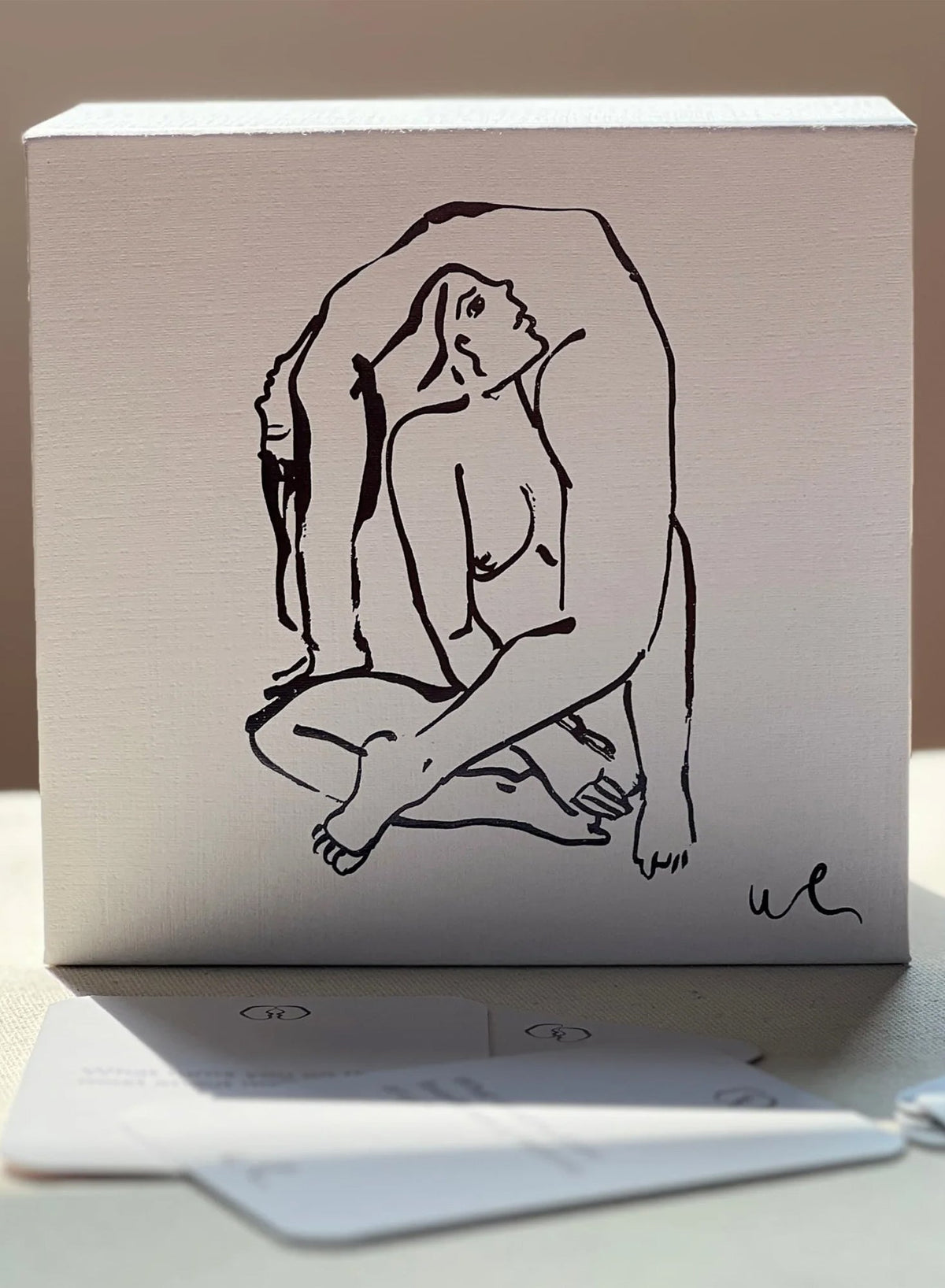 White Wonderlust Mindful Intimacy Card Deck - Fleur du Mal