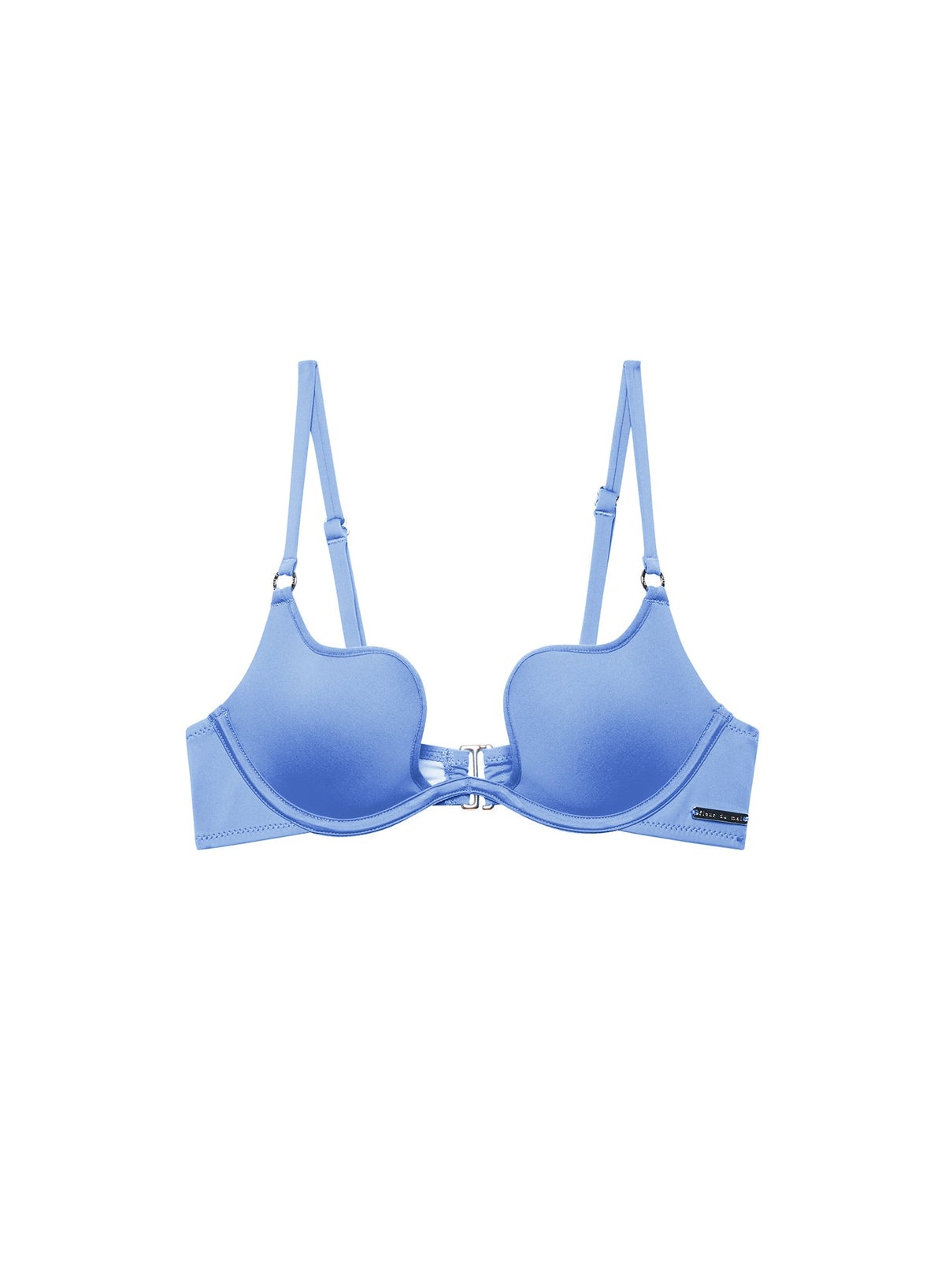 Mediterranean Blue Seduce U-Plunge Bikini Top - Fleur du Mal