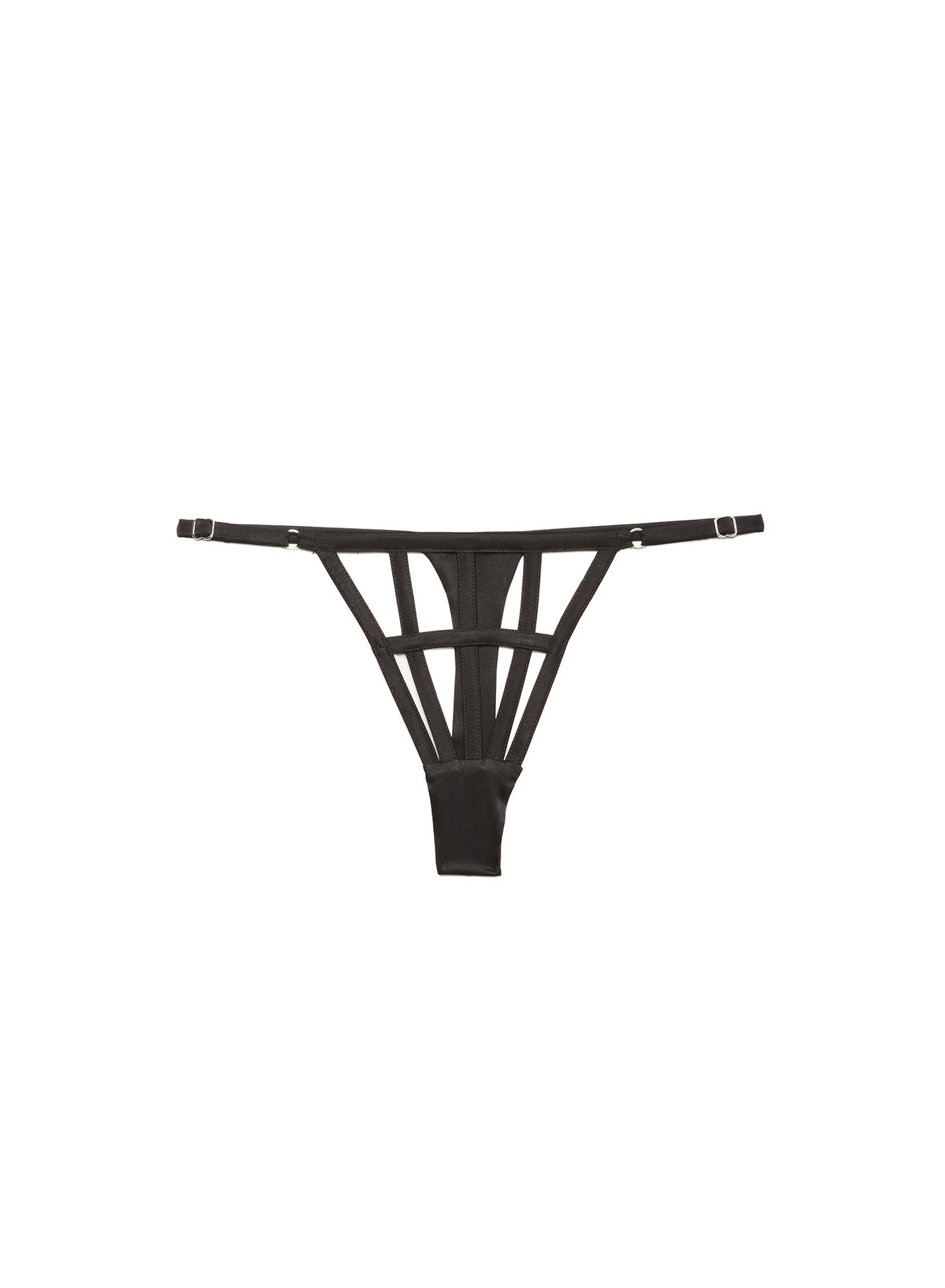 Black Caged Thong - Fleur du Mal