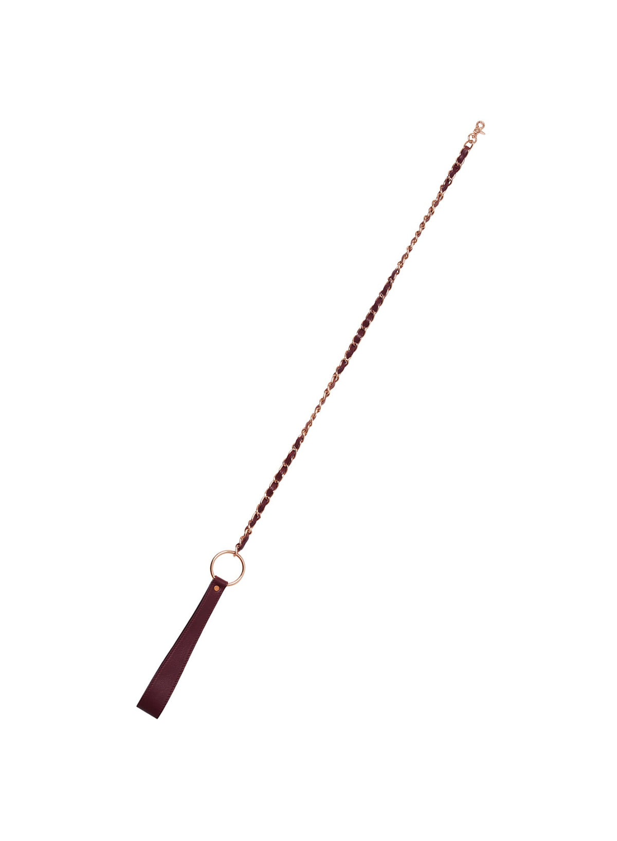 Bordeaux Leather Lead - Fleur du Mal
