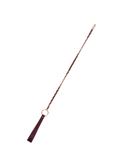 Bordeaux Leather Lead - Fleur du Mal