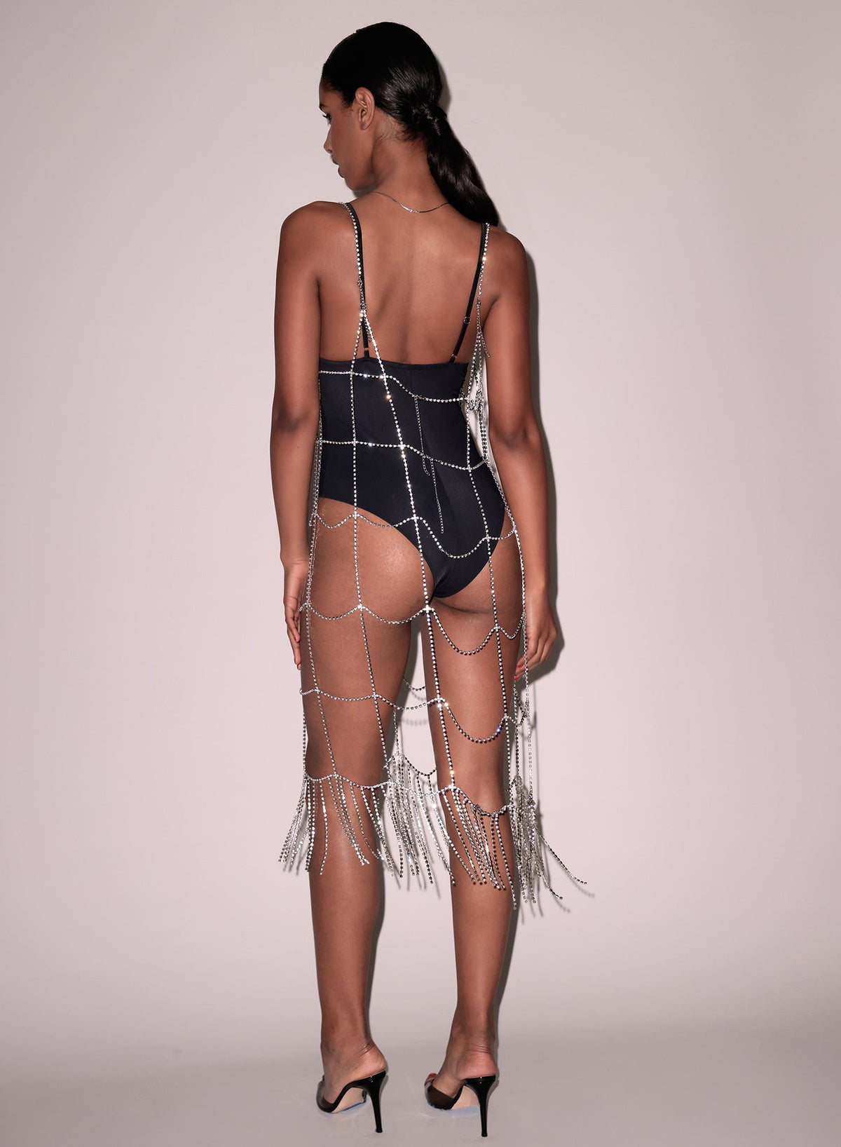 Crystal Fringe Dress - Fleur du Mal
