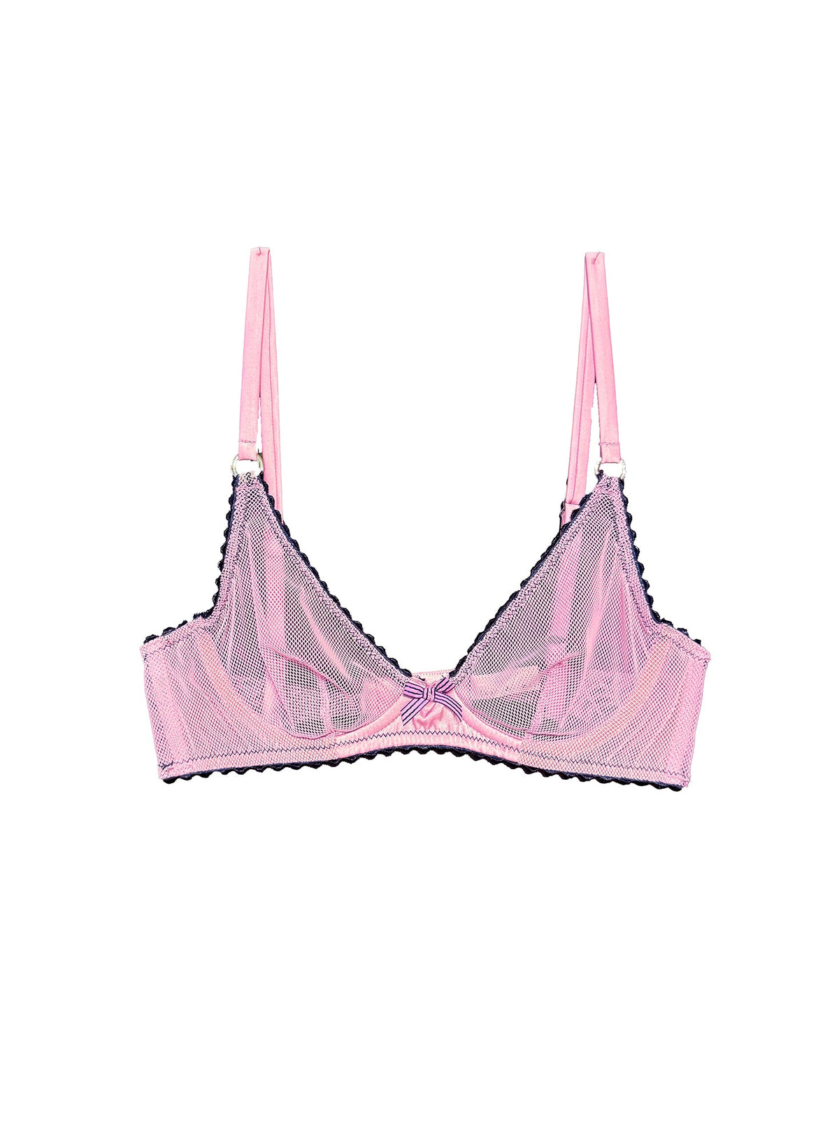 Bisou Sabrina Mini Fishnet Demi Bra - Fleur du Mal