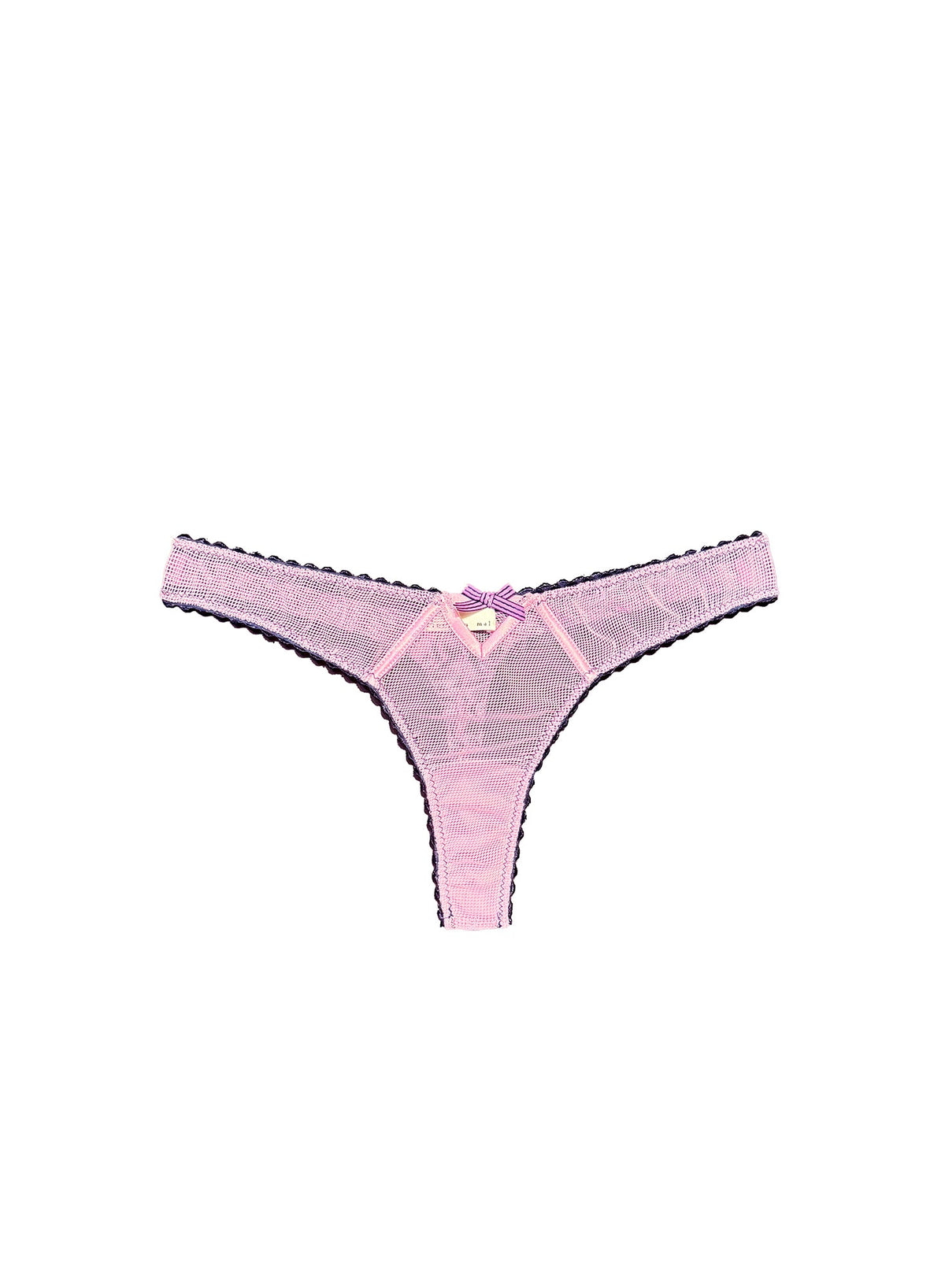 Bisou Sabrina Mini Fishnet Thong - Fleur du Mal