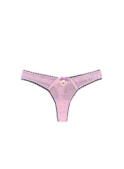 Bisou Sabrina Mini Fishnet Thong - Fleur du Mal