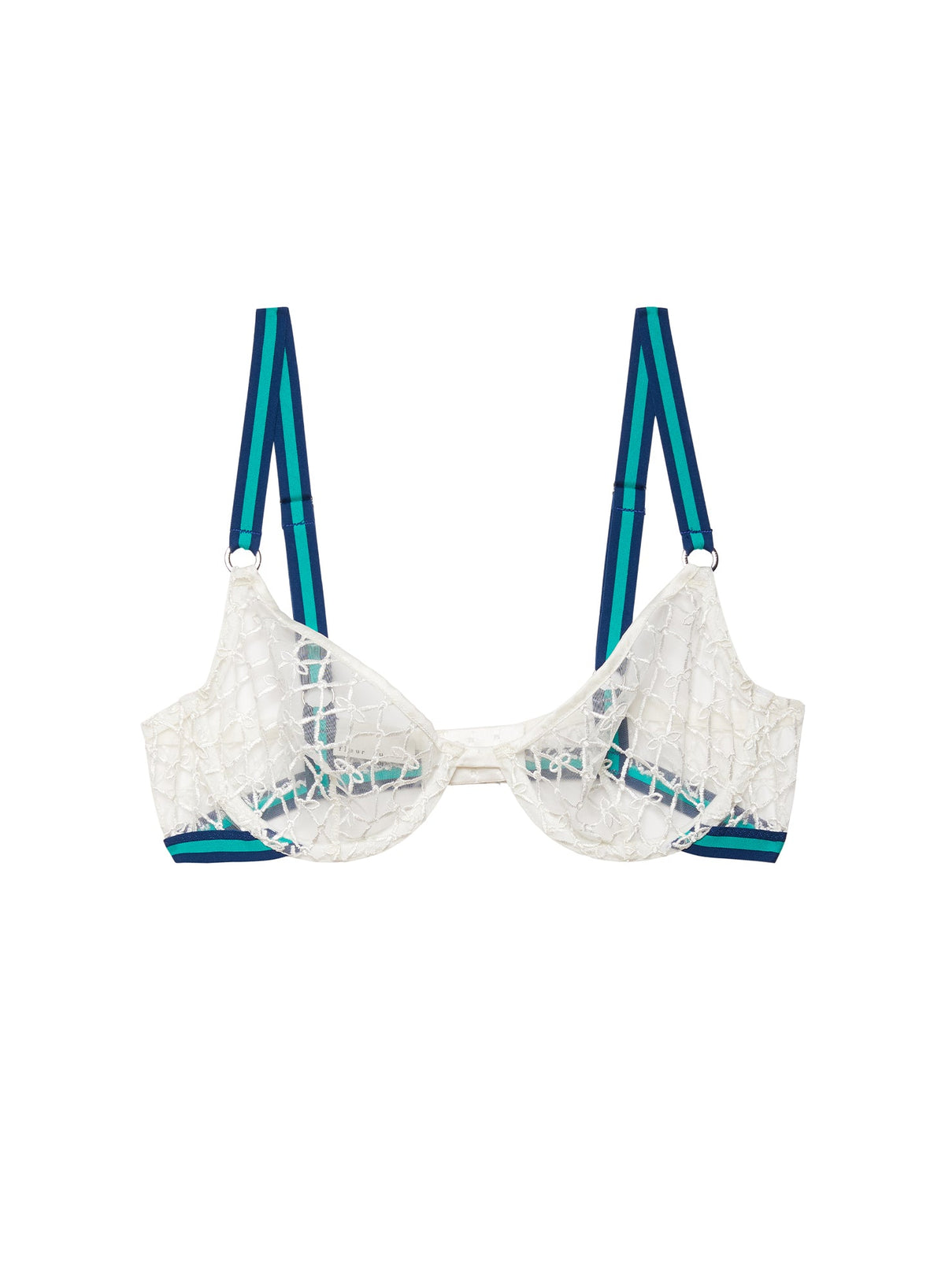 Ivory Match Point Demi Bra - Fleur du Mal