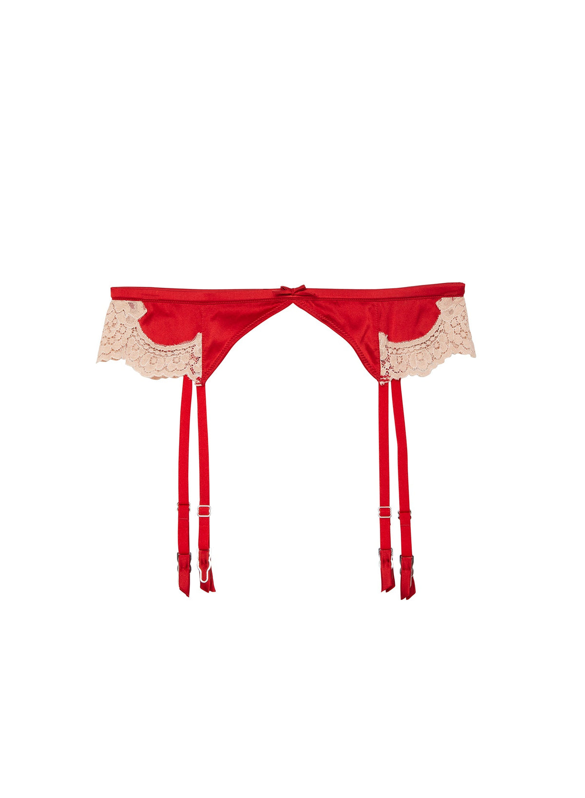 Red James Lace Garter - Fleur du Mal